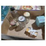 VINTAGE GLASS BOTTLES