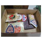 COLLECTION OF VINTAGE PATCHES AND BUTTONS