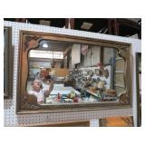 ORNATE FRAMED WALL MIRROR