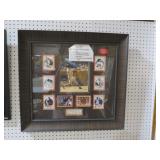 FRAMED WILLY MAYS HALL OF FAME 1979 WITH COA