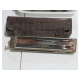 LARGE ACHROMONICA M. HOHNER HARMONICA
