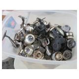 TUB FULL OF FISHING REELS
