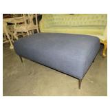 NICE BLUE CLOTH FOOR OTTOMAN