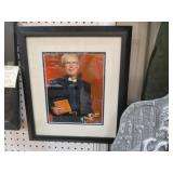 FRAMED CLINT EASTWOOD PICTURE WITH COA