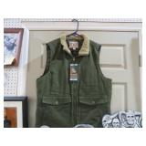 NEW SIZE LARGE HERITAGE BRAND CANVAS VEST