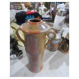 HANDMADE 2 HANDLED POTTERY VASE