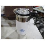 CORNINGWARE BLUE CORNFLOWER COFFEE POT
