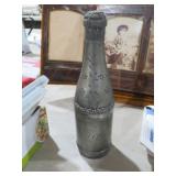 VINTAGE METAL EMBOSSED CIGARS BOTTLE