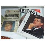 COLLECTION OF KENNEDY NEWSPAPERS AND MAGAZINES