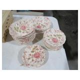 (32) JOHNSON ROSE CHINTZ CHINA