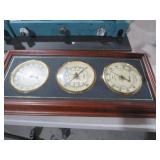 VINTAGE THERMOMETER AND BAROMETER