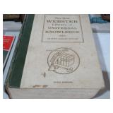 VINTAGE WEBSTER DICTIONARY