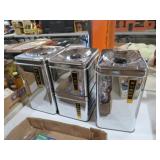 SET OF 4 MCM STYLE CANISTER SET