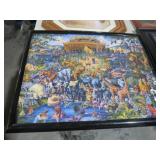 FRAMED NOAHS ARK AND THE ANIMALS PUZZLE