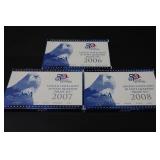 US MINT 50 STATE QUARTERS PROOF SETS 2006-2008