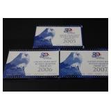 2005-2007 US MINT 50 STATE QUARTERS PROOF SETS