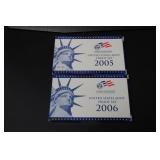 2005 & 2006 US MINT PROOF SET COLLECTION