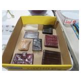 COLLECTION OF EEL SKIN WALLETS