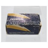 (50) FEDERAL 22 LONG RIFLE AMMO