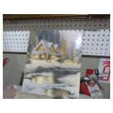 THOMAS KINCAID PAINTER OF LIGHT ON CANVAS