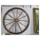 WOOD WAGON WHEEL
