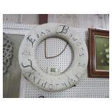 29IN ROUND HAND MADE NAUTICAL LIFE PRESERVER