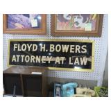 ATTORNEY AT LAW ADV SIGN
