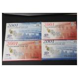 (2) 2001 US MINT UNCIRCULATED COIN SET