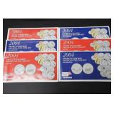 (3) 2004 US MINT UNCIRCULATED COIN SET COLLECTION