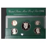 (2) 1998 UNITED STATES MINT PROOF SET