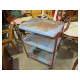 VTG METAL 3 TIER ROLLING CART