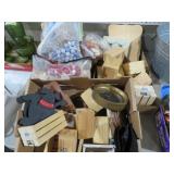 (3) BOXES OF CRAFT STUFF