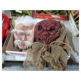 COLLECTION OF HALLOWEEN MASKS