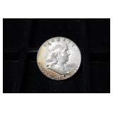 1963 FRANKLIN SILVER HALF DOLLAR