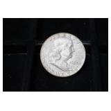 1963 D FRANKLIN SILVER HALF DOLLAR