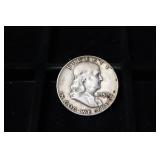 1959 D FRANKLIN SILVER HALF DOLLAR
