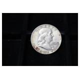 1960 D FRANKLIN SILVER HALF DOLLAR