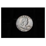 1961 FRANKLIN SILVER HALF DOLLAR
