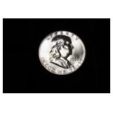 1963 BENJAMIN FRANKLIN PROOF HALF DOLLAR