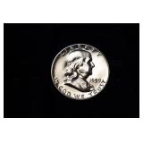 1959 BENJAMIN FRANKLIN PROOF HALF DOLLAR