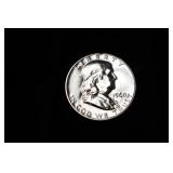 1960 BENJAMIN FRANKLIN PROOF HALF DOLLAR