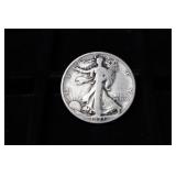 1921 WALKING LIBERTY HALF DOLLAR 90%