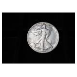 KEY DATE 1938 D WALKING LIBERTY HALF DOLLAR 90%