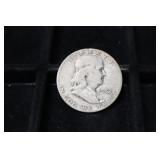 1952 FRANKLIN SILVER HALF DOLLAR