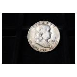 1951 FRANKLIN SILVER HALF DOLLAR