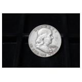 1959 FRANKLIN SILVER HALF DOLLAR