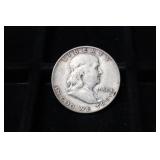 1950-D FRANKLIN SILVER HALF DOLLAR
