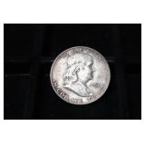 1951 FRANKLIN SILVER HALF DOLLAR