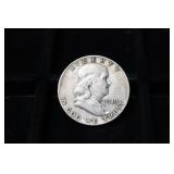 1949 FRANKLIN SILVER HALF DOLLAR