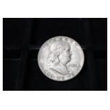 1951 FRANKLIN SILVER HALF DOLLAR